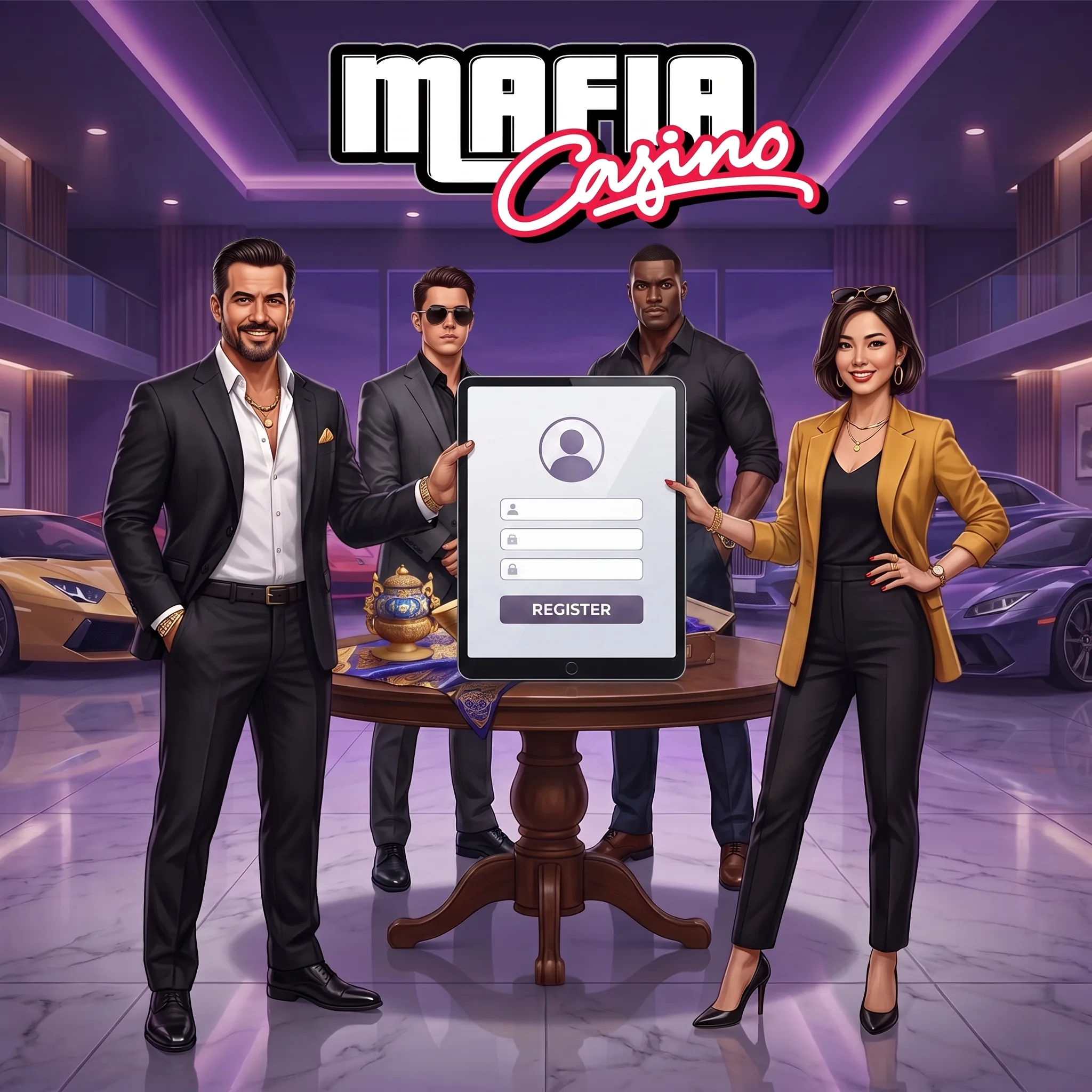 Mafia Casino account registration